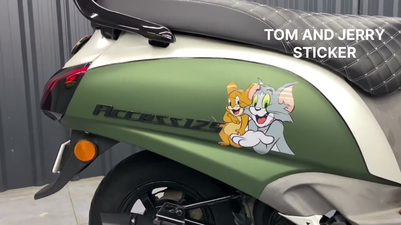 Access 125 new colour combination vinyl wrapped | Access Modifications | @reliablegraphics1