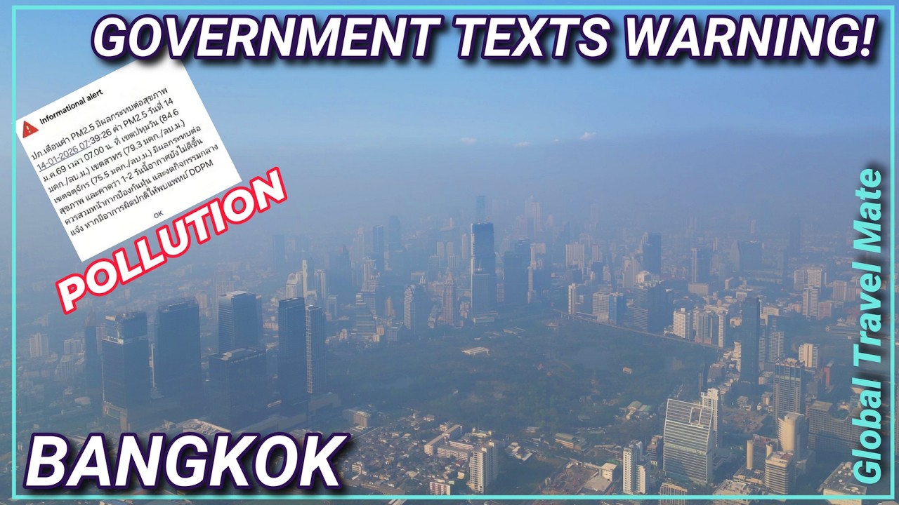How is the Pollution in Bangkok Now? 🇹🇭 Thailand