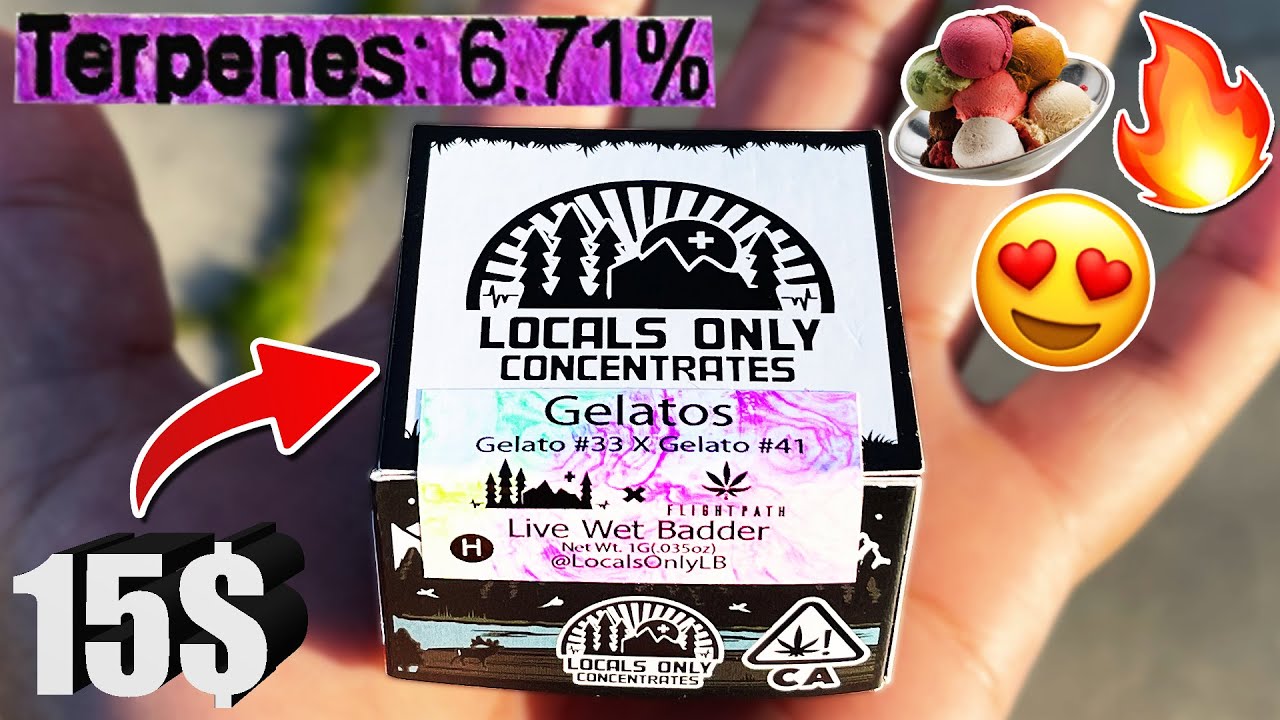 TOO MANY GELATOS IN THIS DAB... | LOCALS ONLY CONCENTRATES | CHEAP DABS #22