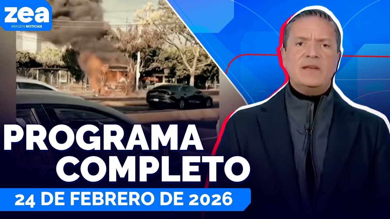 Noticias con Francisco Zea | Programa completo 24 de febrero de 2026