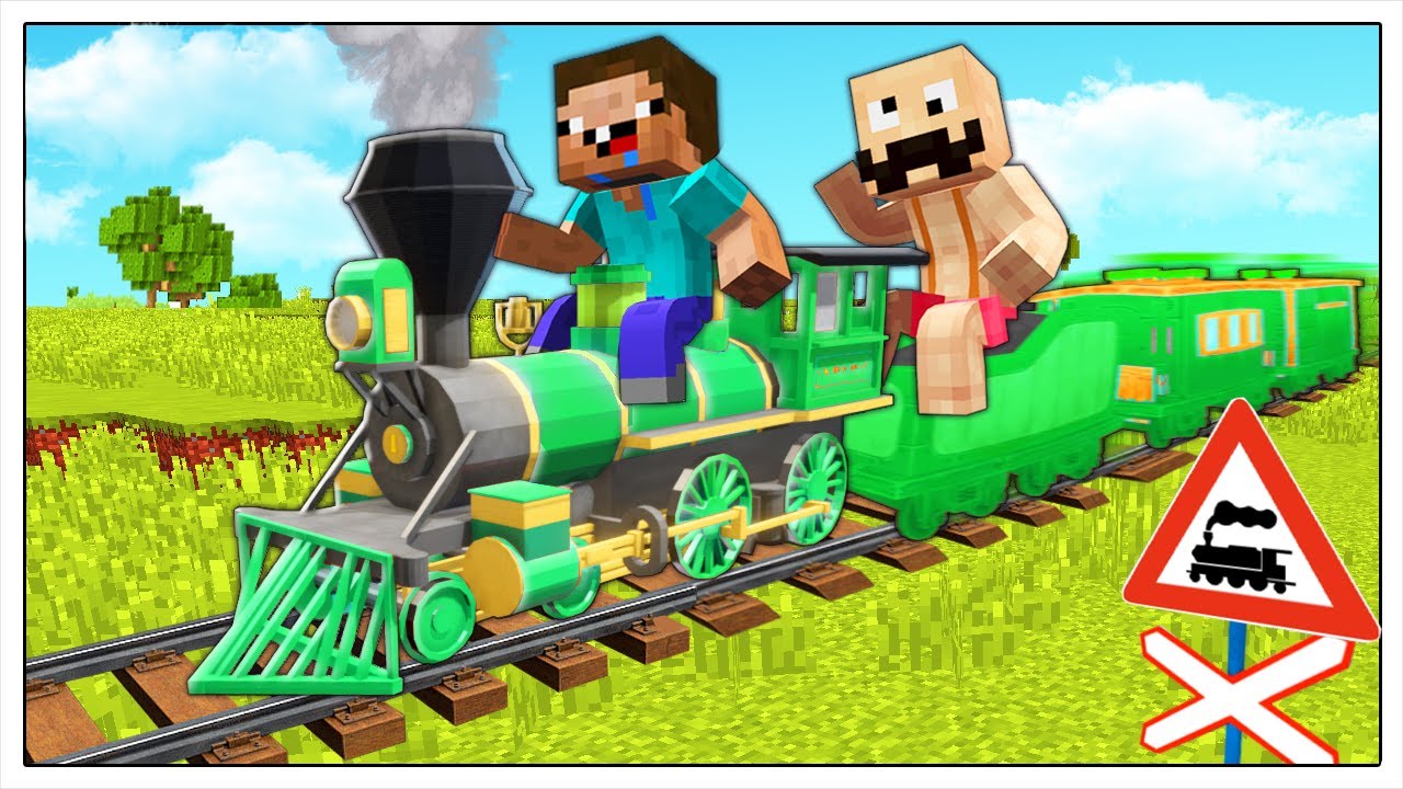 ABBIAMO COSTRUITO IL TRENO DI NOOB! - Minecraft ITA