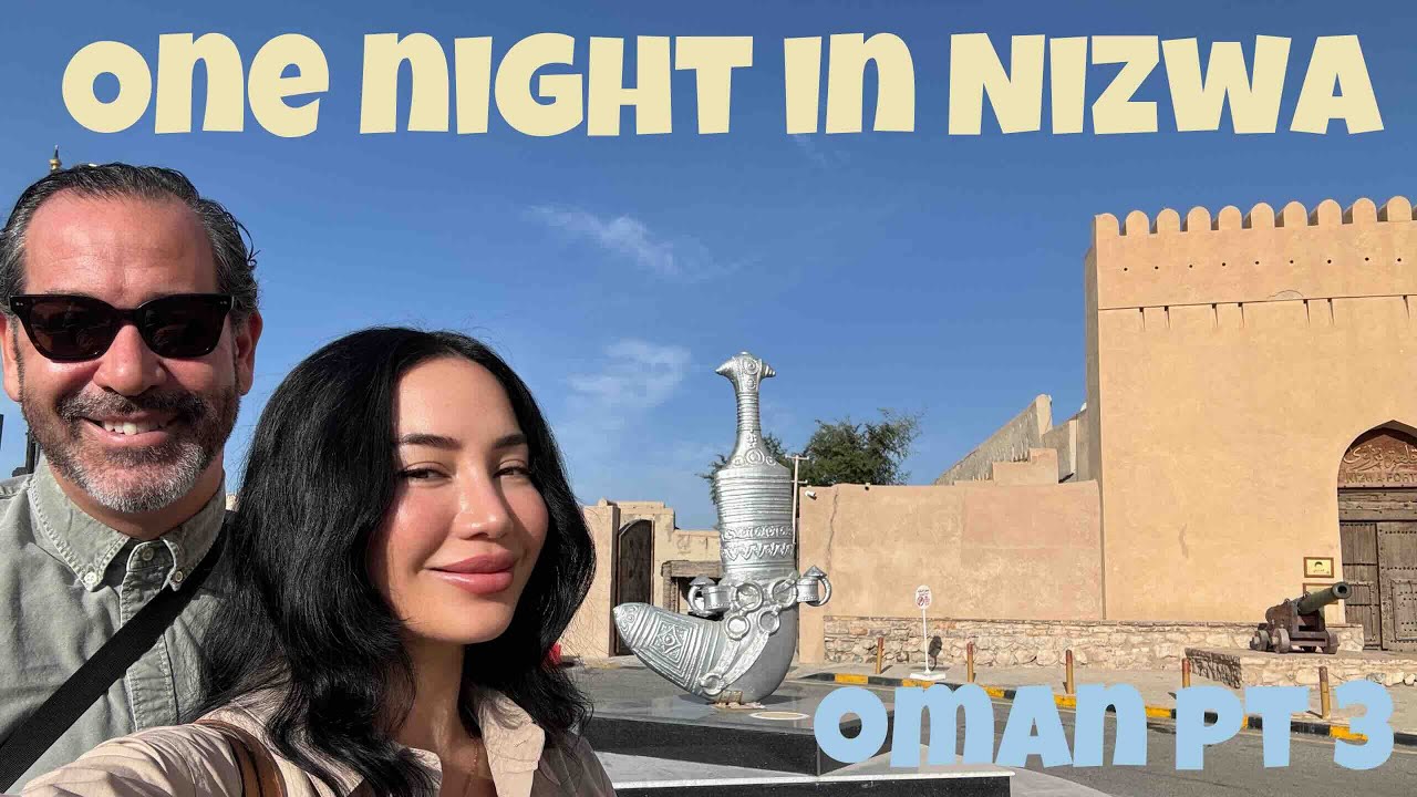 One night Nizwa, Oman - Travel Vlog Visit to the Goat Market on Friday before Ramadan March 2025