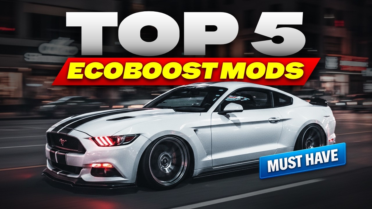 Эти 5 модификаций сделают EcoBoost Mustang ДЕЙСТВИТЕЛЬНО БЫСТРЫМ (в порядке убывания скорости)