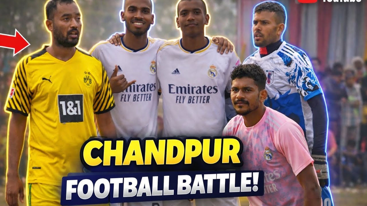 CHANDPUR FOOTBALL TOURNAMENT || FIRST DAY MATCH || Francis jr official