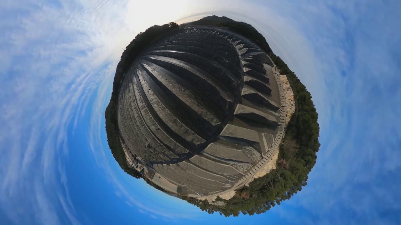 Délimonage du bassin de Saint-Christophe vu du ciel - 2019
