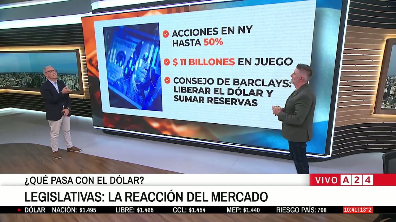 ⬆💵  FUERTE SUBA DE BONOS ARGENTINOS LUEGO DEL TRIUNFO DE JAVIER MILEI EN  LAS LEGISLATIVAS