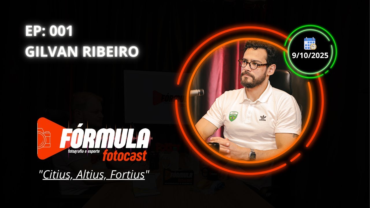 Atleta Olímpico Gilvan Ribeiro - FÓRMULA FOTOCAST - Ep:001