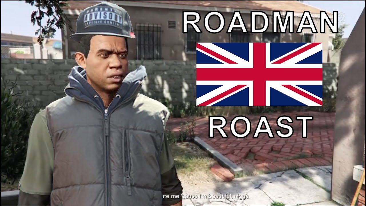 Дорожный стрелок Ламар подкалывает Франклина (GTA V Dub)