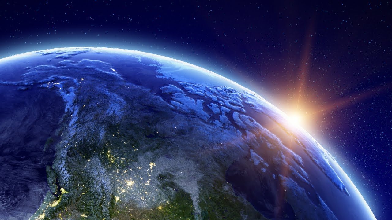 EARTH FROM SPACE to relax and sleep 🌎 Full HD