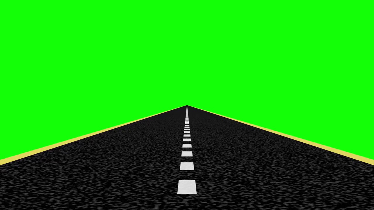 Animated Moving Road Background Free For Your Green Screen Videos green screen animation |chroma key