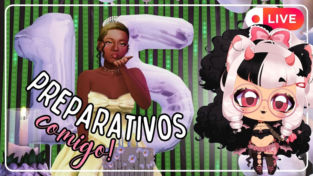 🔴 LIVE: Construindo & decorando! 🥑 Legado Signos: Geração 3 🥑 | the sims 4 | letixiasims