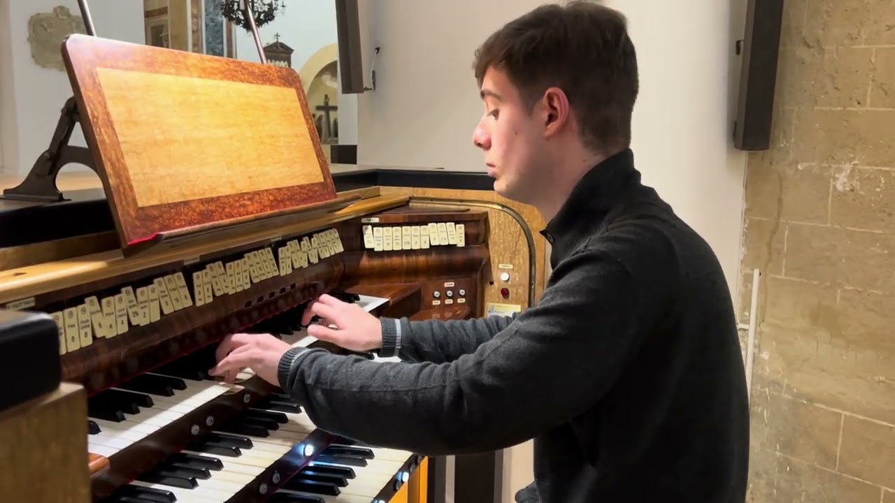 J.S. Bach - Preludio e Fuga in La minore BWV 543 - Agrigento, Cattedrale di San Gerlando