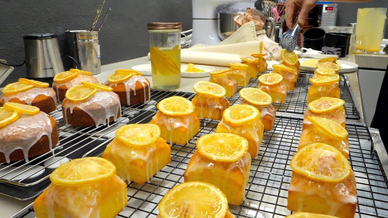How to make amazing egg tart and padelen, which combining pound cake and madeleine - Korean food