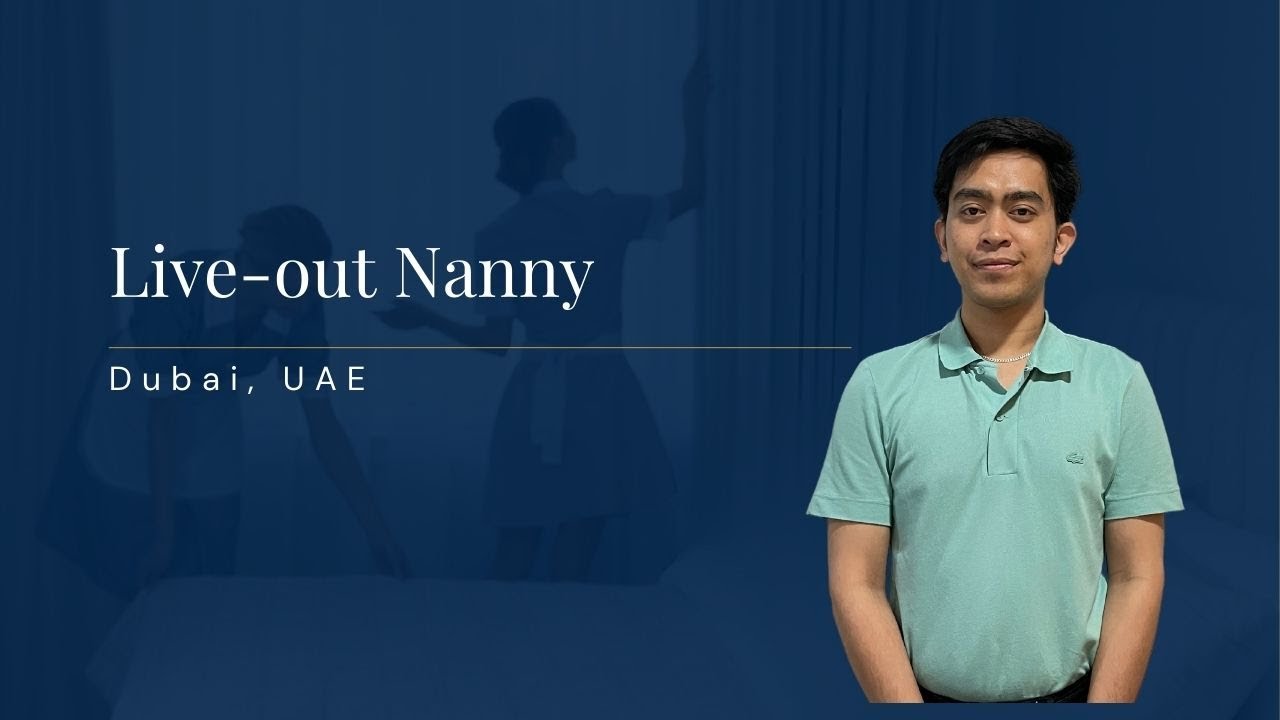 Live-in Nanny job in Dubai UAE