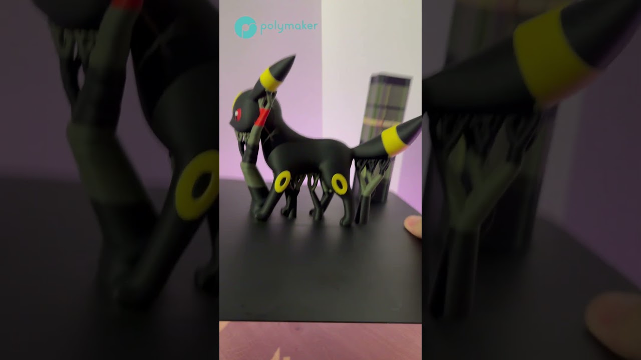 Umbreon #покемон #3dпокемон #3dпечать #нить для3dпринтера #распаковка #нить для 3dпринтера #игры ...