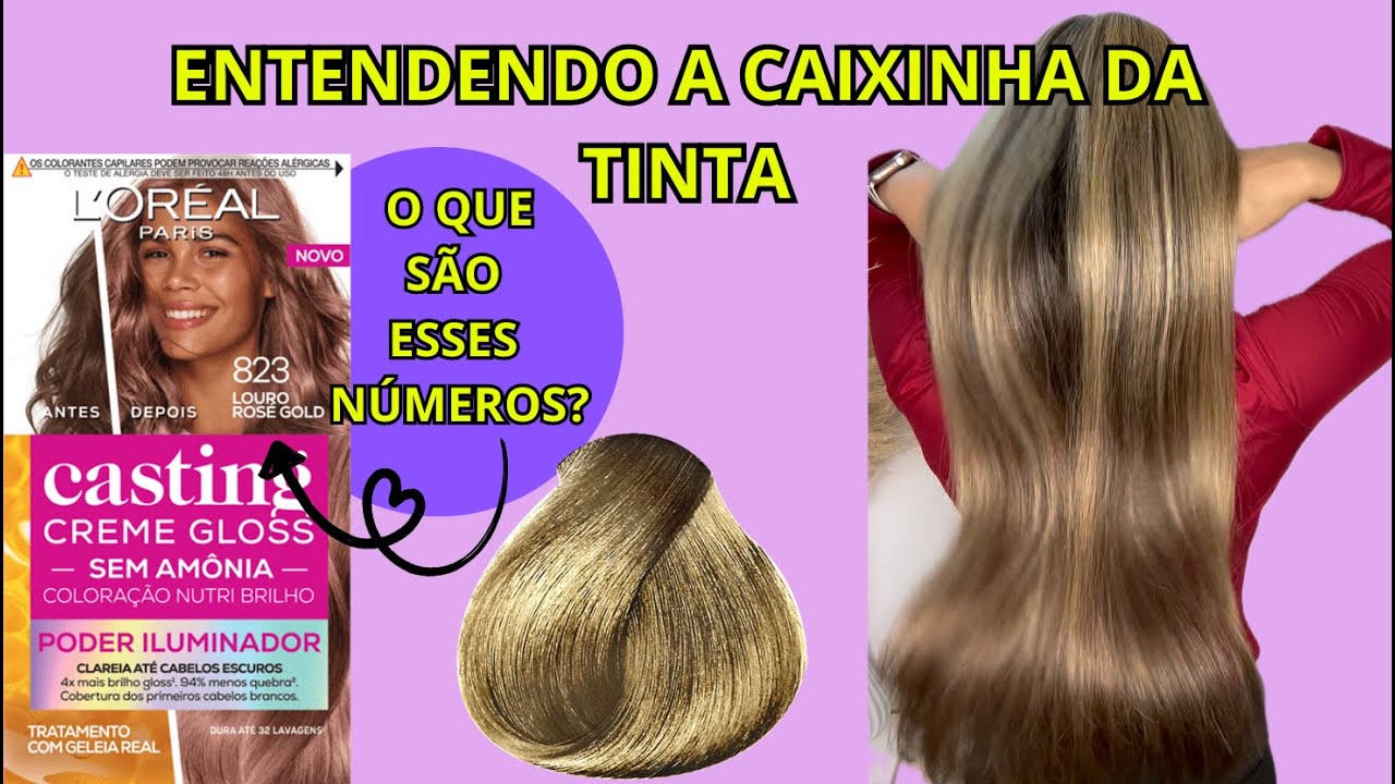 LOIRO DE TINTA: COMO ENTENDER OS NÚMEROS DA TINTURA E ESCOLHER O TOM IDEAL!