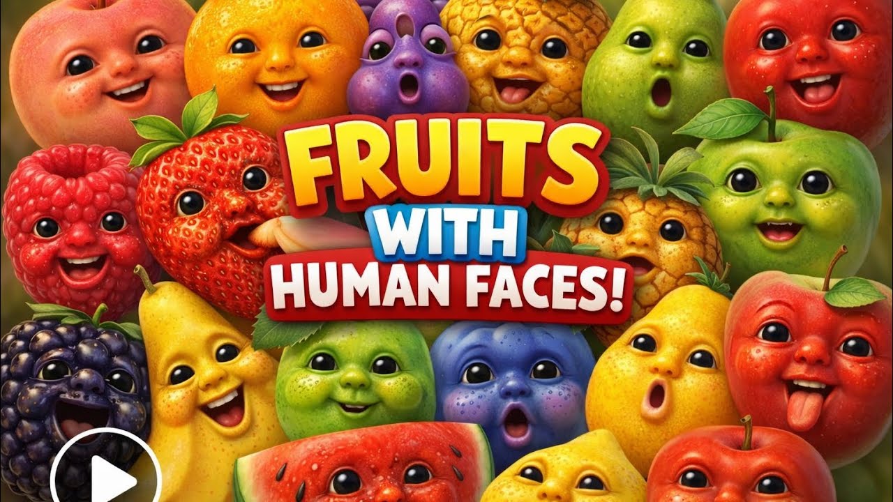 16 Fruits With Human Faces 😱 | You Won’t Believe This!