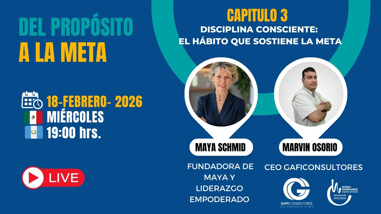 Capítulo 03: Disciplina consciente: el hábito que sostiene la meta