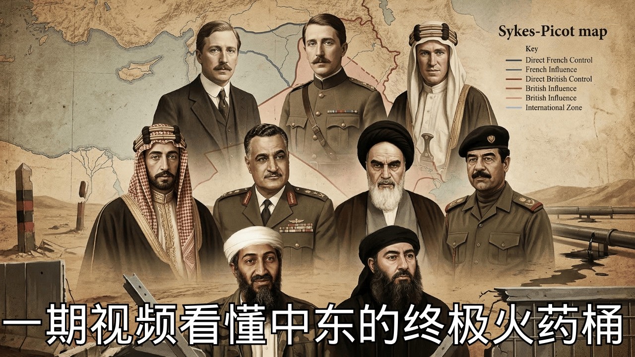 「延续1400年的致命仇恨！逊尼派死磕什叶派，一期视频看懂中东的终极火药桶」 | 宗教冲突 | 逊尼派 | 什叶派 | 伊朗沙特 | 中东大乱斗