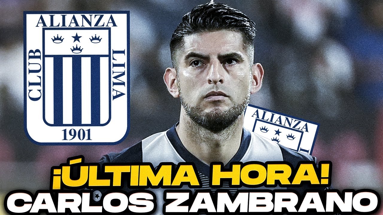 ¡ÚLTIMA HORA! Alianza Lima ¿Carlos Zambrano SE QUEDA?