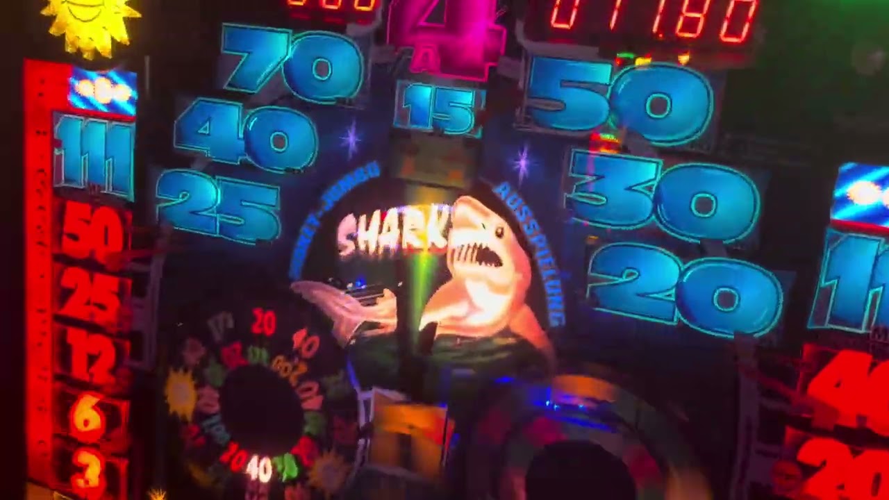 Eben schnell 70€ in die vier Automaten „investieren“ und schauen was passiert 🦈🌶️