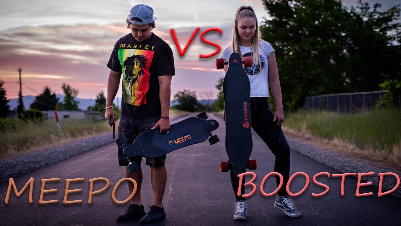 Meepo V2 VS Boosted Board!!