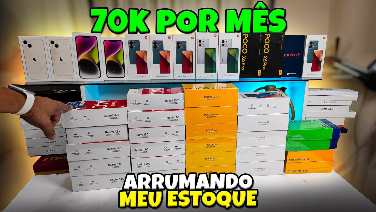 TUDO QUE VOCÊ PRECISA SABER para REVENDER CELULARES e FATURAR 70K  POR MÊS
