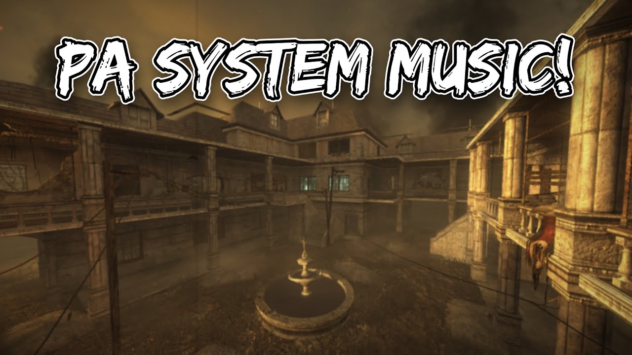 COD Zombies: Verr&uuml;ckt PA System Music