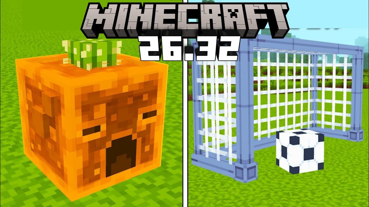 Minecraft 26.32 latest official update Relase | Minecraft 1.26.32 latest official update Relase 