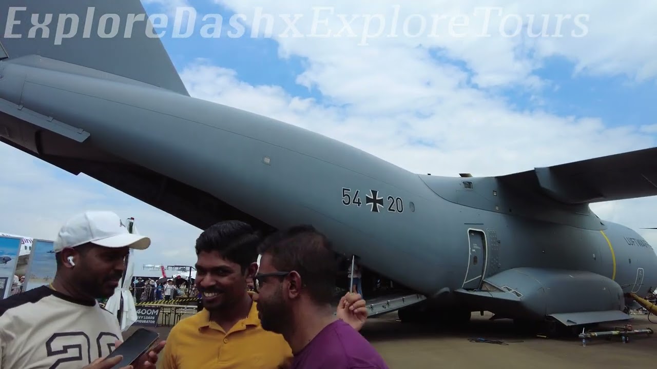 [4K Singapore Airshow 2026] Static Aircraft Display Walking Tour | F-35A, KC-46, C919 & More