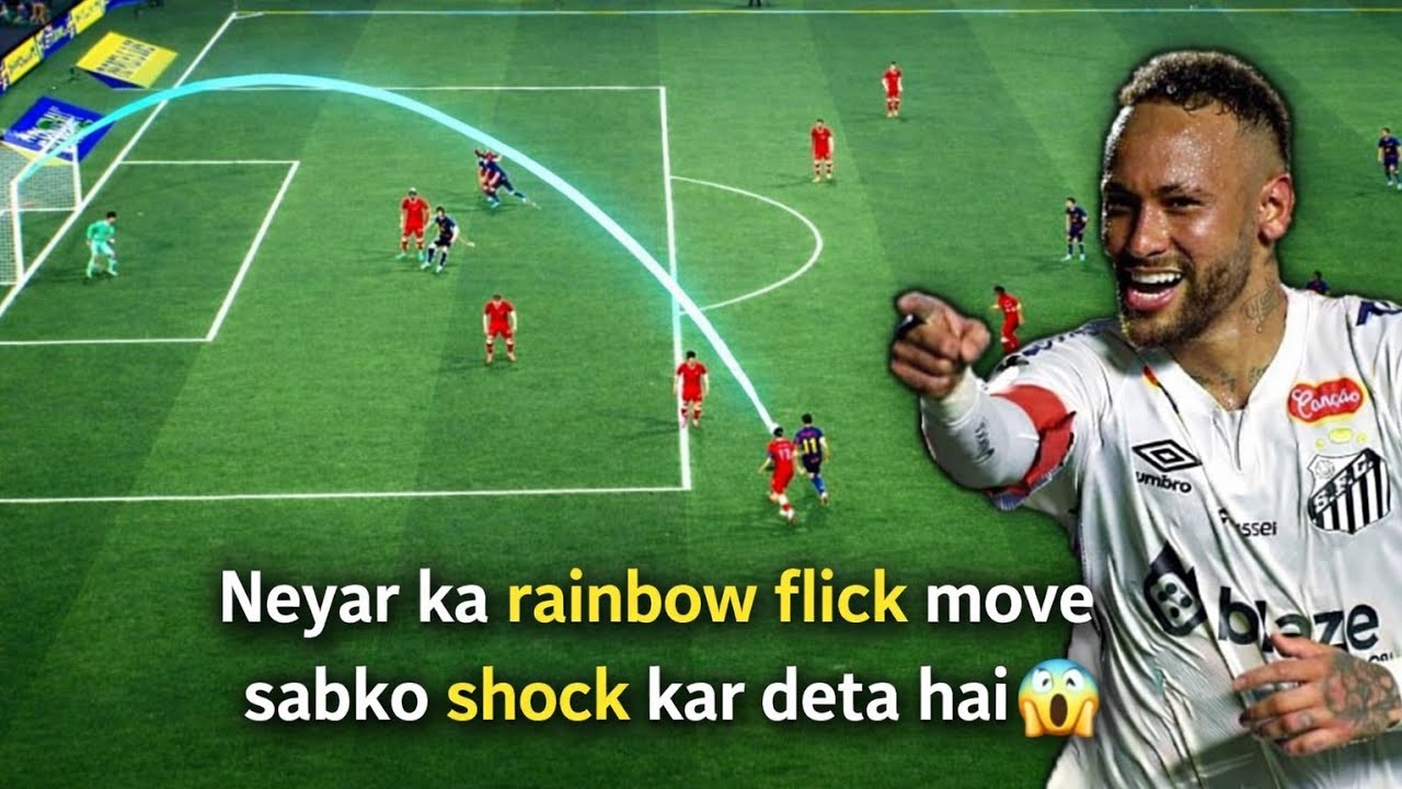 Neyar ka rainbow flick move sabko shock kar deta hai 😱 efootball#viral #efootball #youtube #neymar 