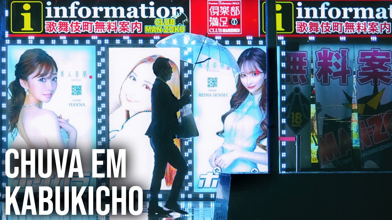 TIRANDO FOTO DE YAKUZA NO DISTRITO DA LUZ VERMELHA DO JAPÃO
