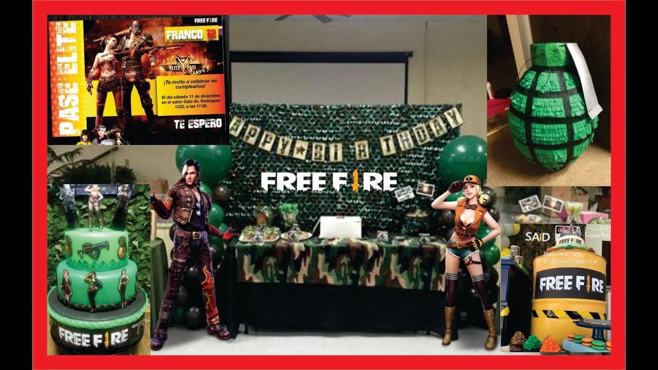 Fiesta Temática de Free Fire