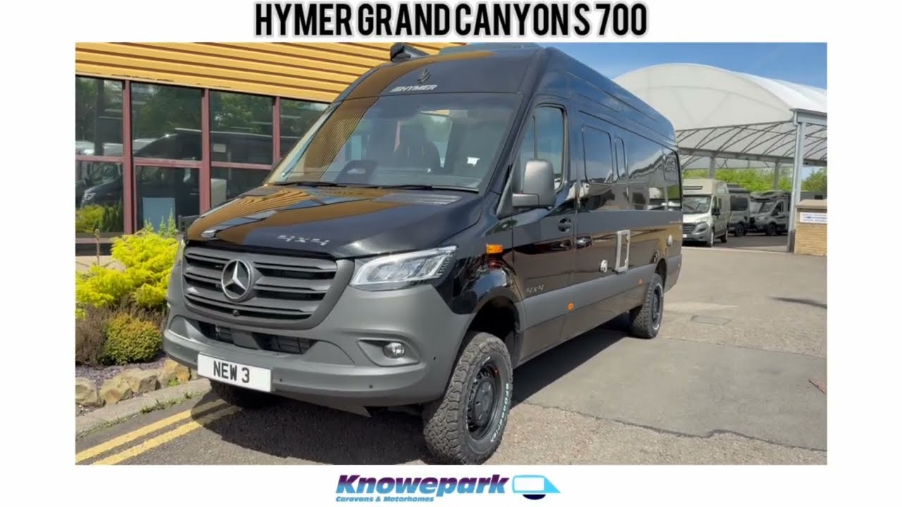 2025 Hymer Grand Canyon S 700 Walkround Video