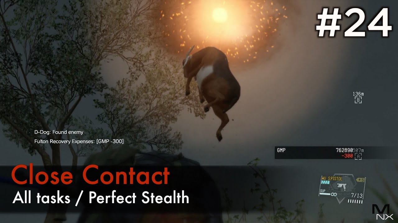 【MGSV:TPP】Episode 24 : Close Contact (S Rank/All Tasks/Perfect Stealth)