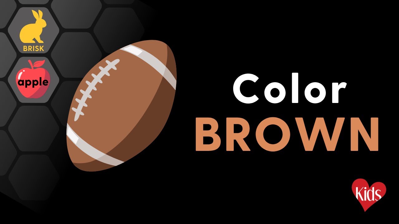Learn About the Color BROWN! CVI Friendly Special Education
