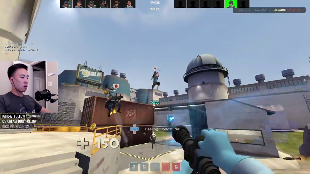 Solid Medic Game on Process — 6v6 (TF2)