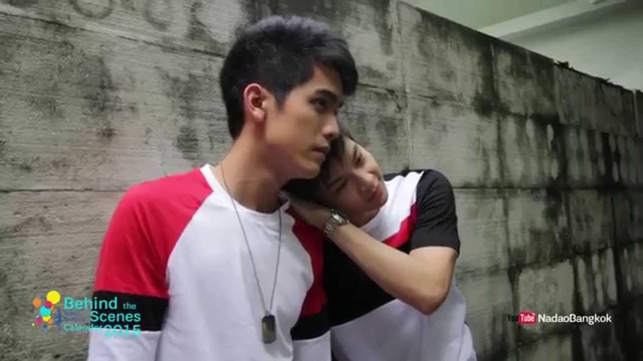 ฟิน กับคู่จิ้น Hormones / GTH Behind The Scenes Nadao Bangkok calendar 2015