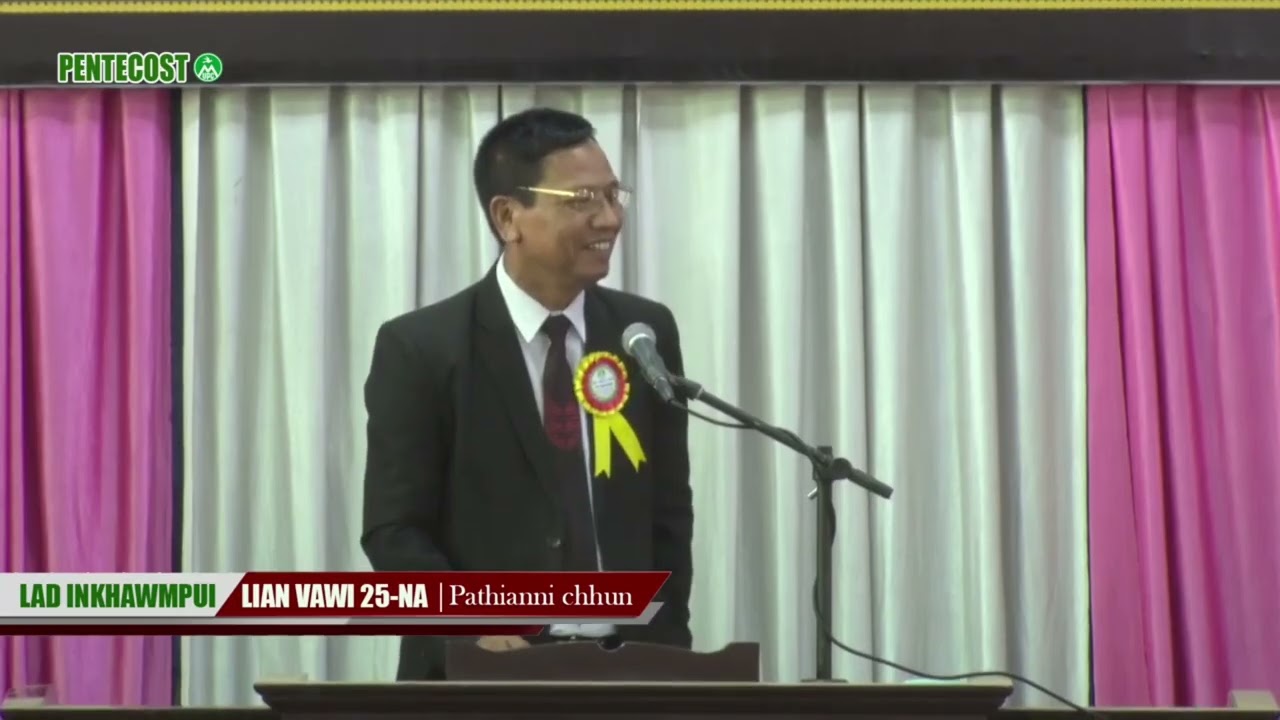Rev Vanlalsipaia+General Lad 2019 Siaha 