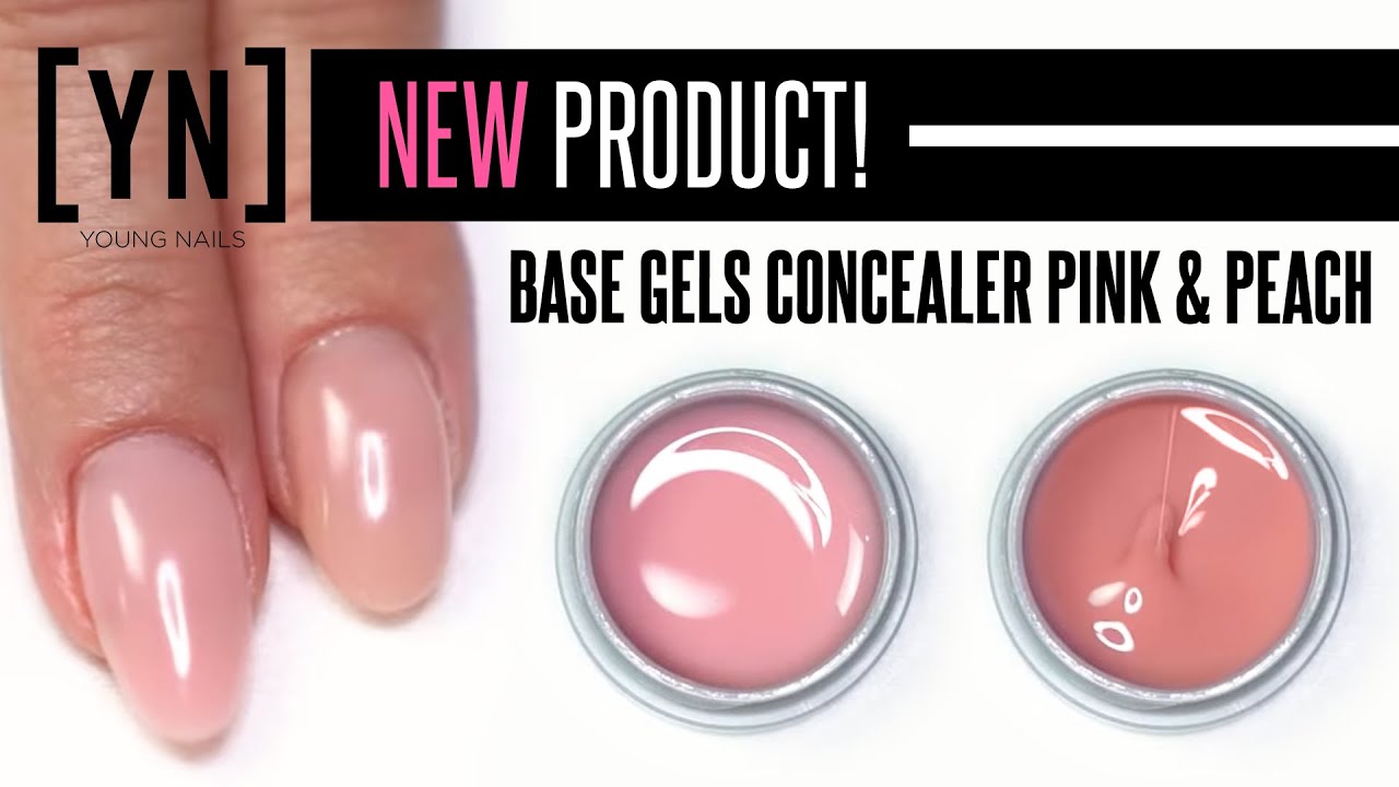 NEW PRODUCT | New Synergy Base Hard Gels:  Concealer Pink & Concealer Peach