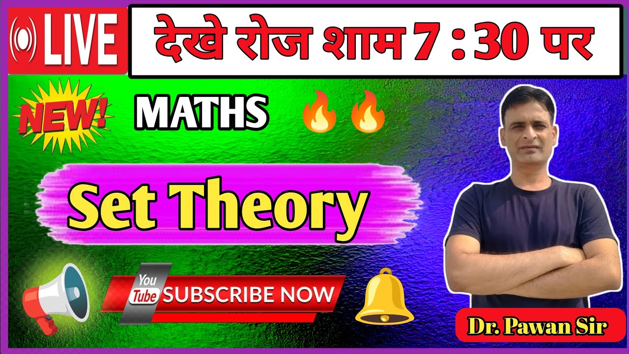 Set Theory Class 11 Maths | Most Important Chapter #maths