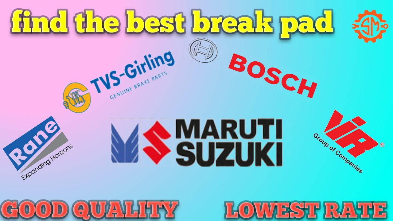 Genuine breakpad at cheap rate | find the best break pad | TVS | RANE | MARUTISUZUKI | BOSCH | VIR