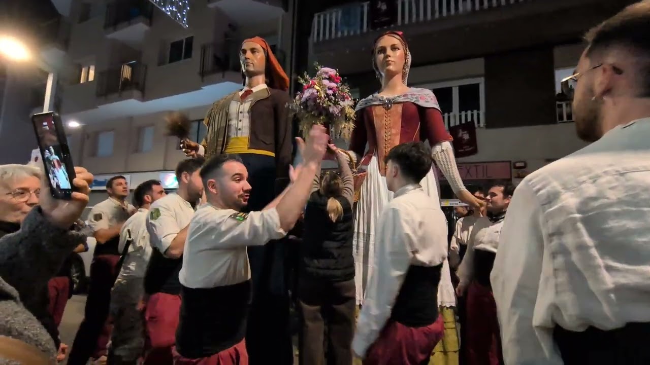 Gegants de sant andreu de palomar festa Major 2025