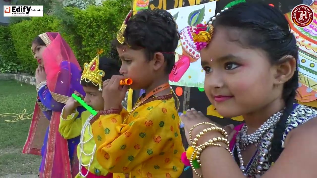 The students and staff of the EdIfy World School Dehradun celebrated Janmashtami with mirth and joy.