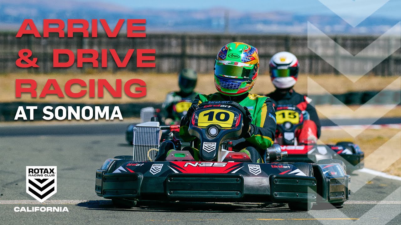 Rotax Racing Club California Launches Arrive and Drive 2-Stroke Kart Racing at Sonoma Raceway