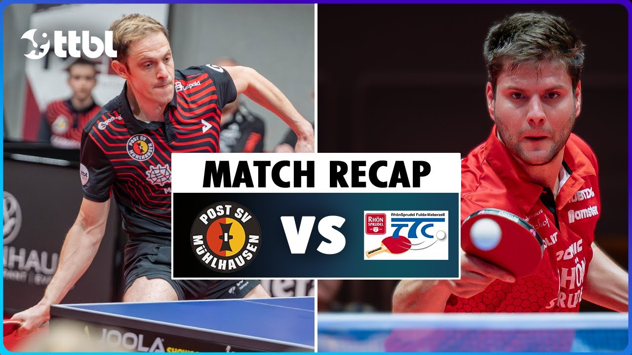 MÜHLHAUSEN vs. FULDA (Tischtennis Bundesliga Recap) | Matchday 14 | 2025/2026
