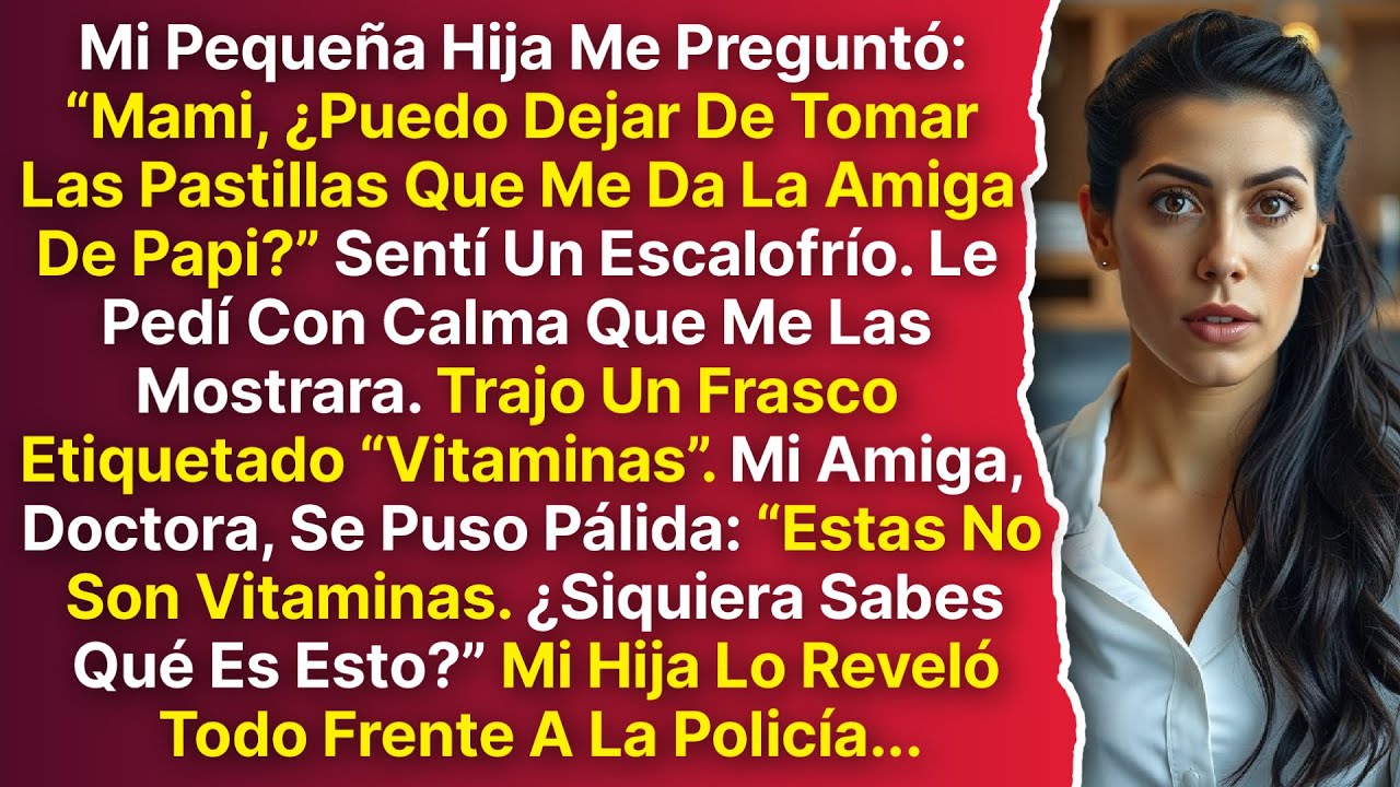 Mi Hija Preguntó “¿Puedo Dejar Las Pastillas Que Me Da La Amiga De Papi?” Me Recorrió Un Escalofrío