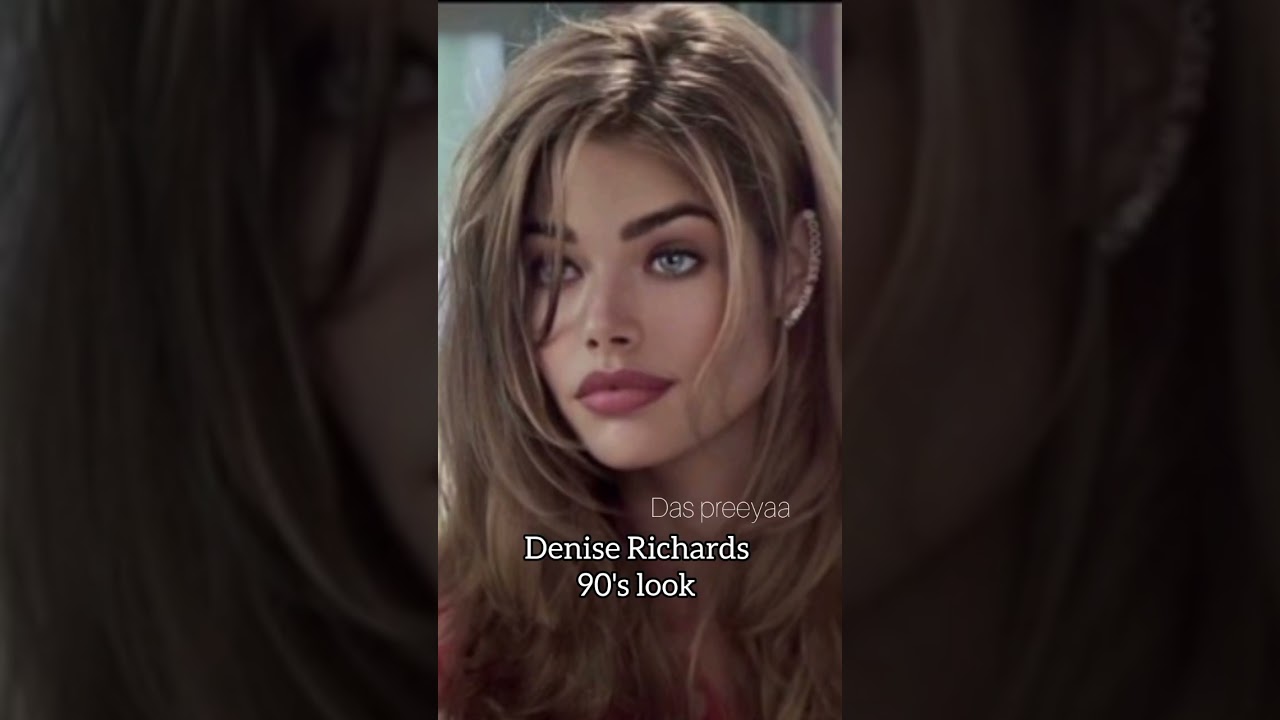 Denise Richards 90's look #deniserichards #90s #look #trending #celebrity #fashion #beauty #shorts