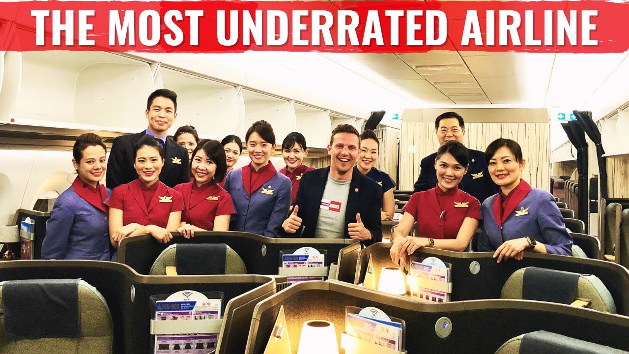 Обзор: China Airlines A350 — САМАЯ НЕДООЦЕНЕННАЯ АВИАКОМПАНИЯ?