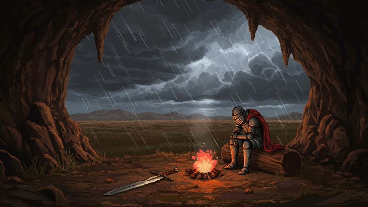 The storm rages outside... you’re safe here